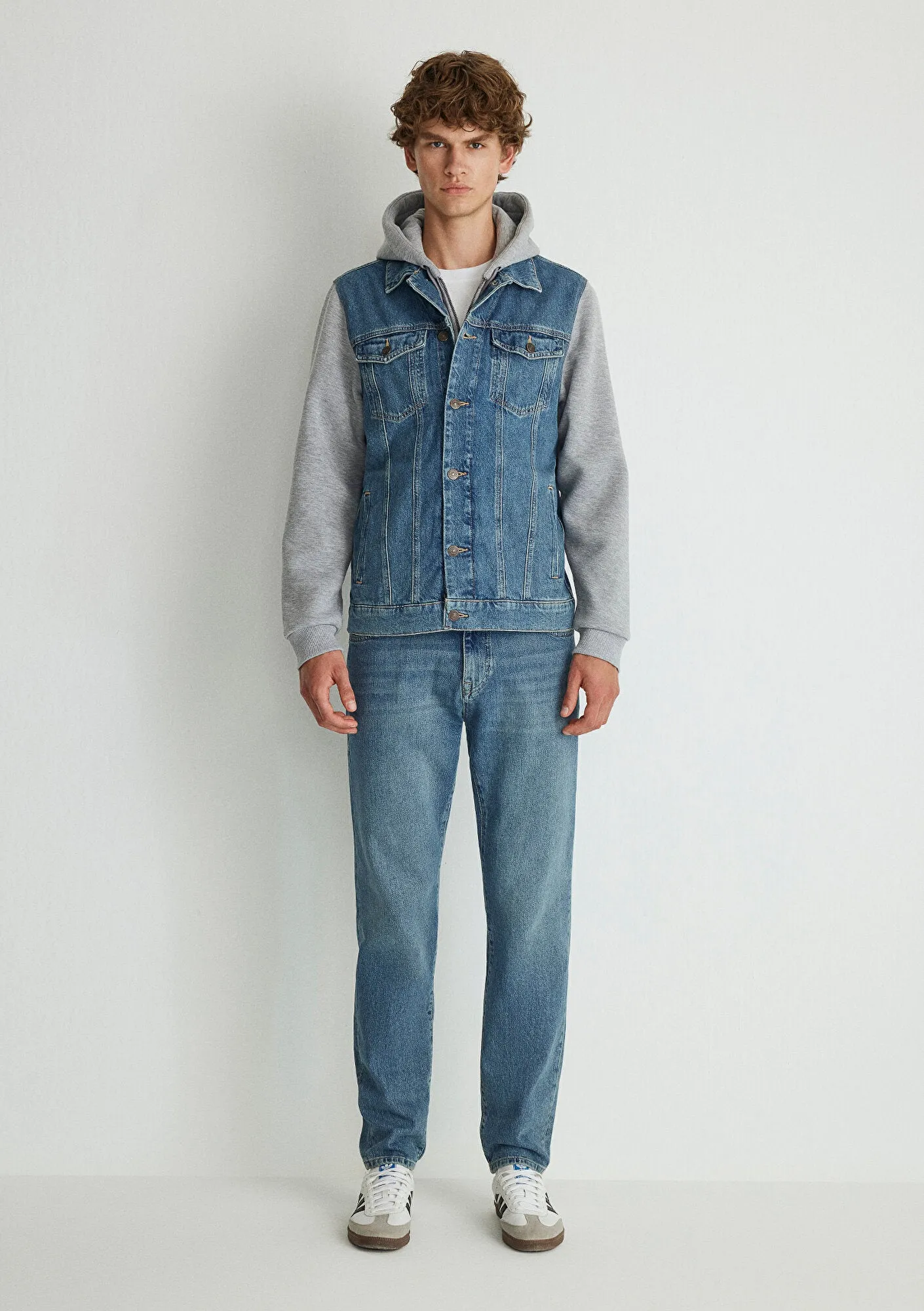 Jerry Mid Shaded Denim Jean Jacket
