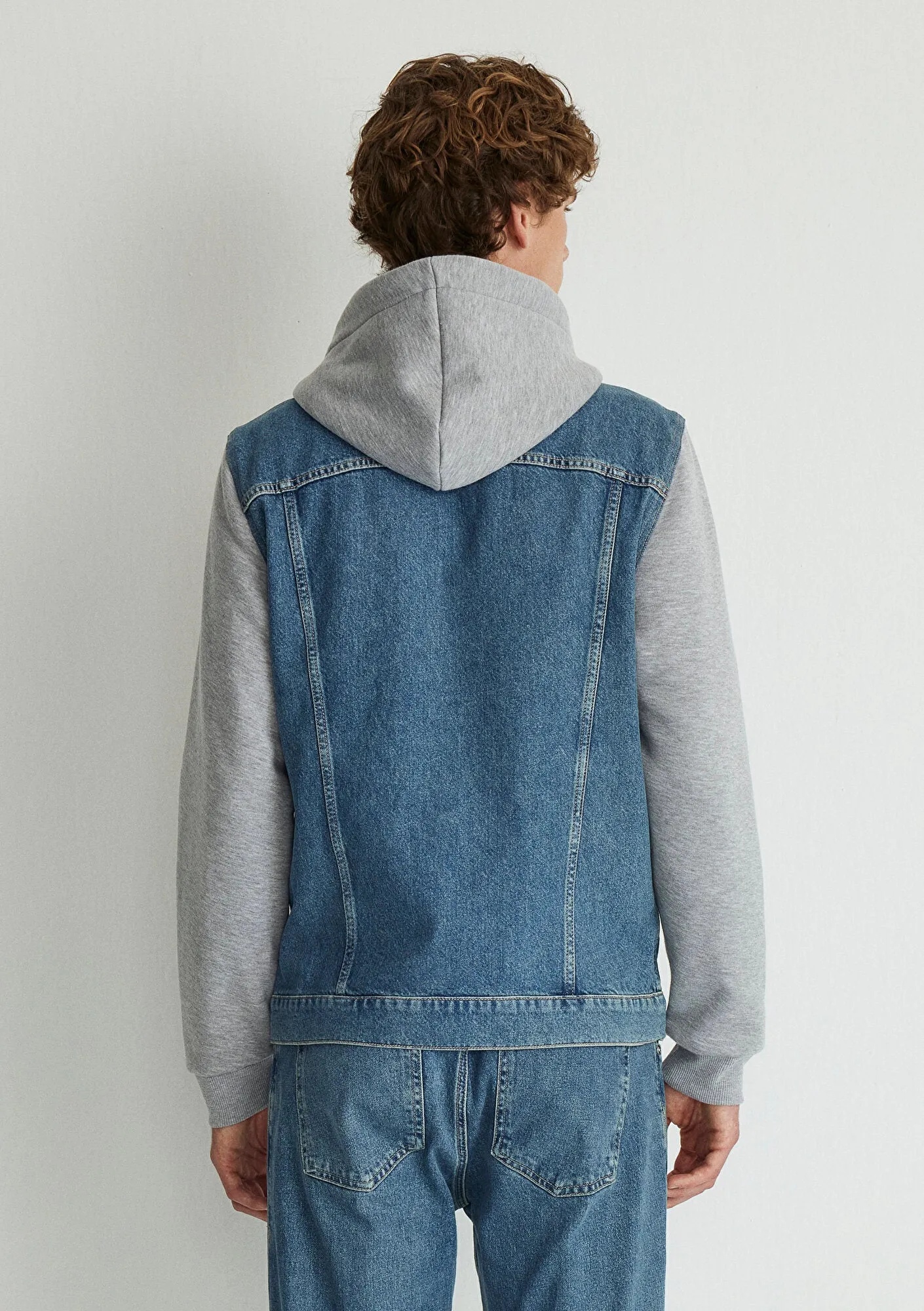 Jerry Mid Shaded Denim Jean Jacket