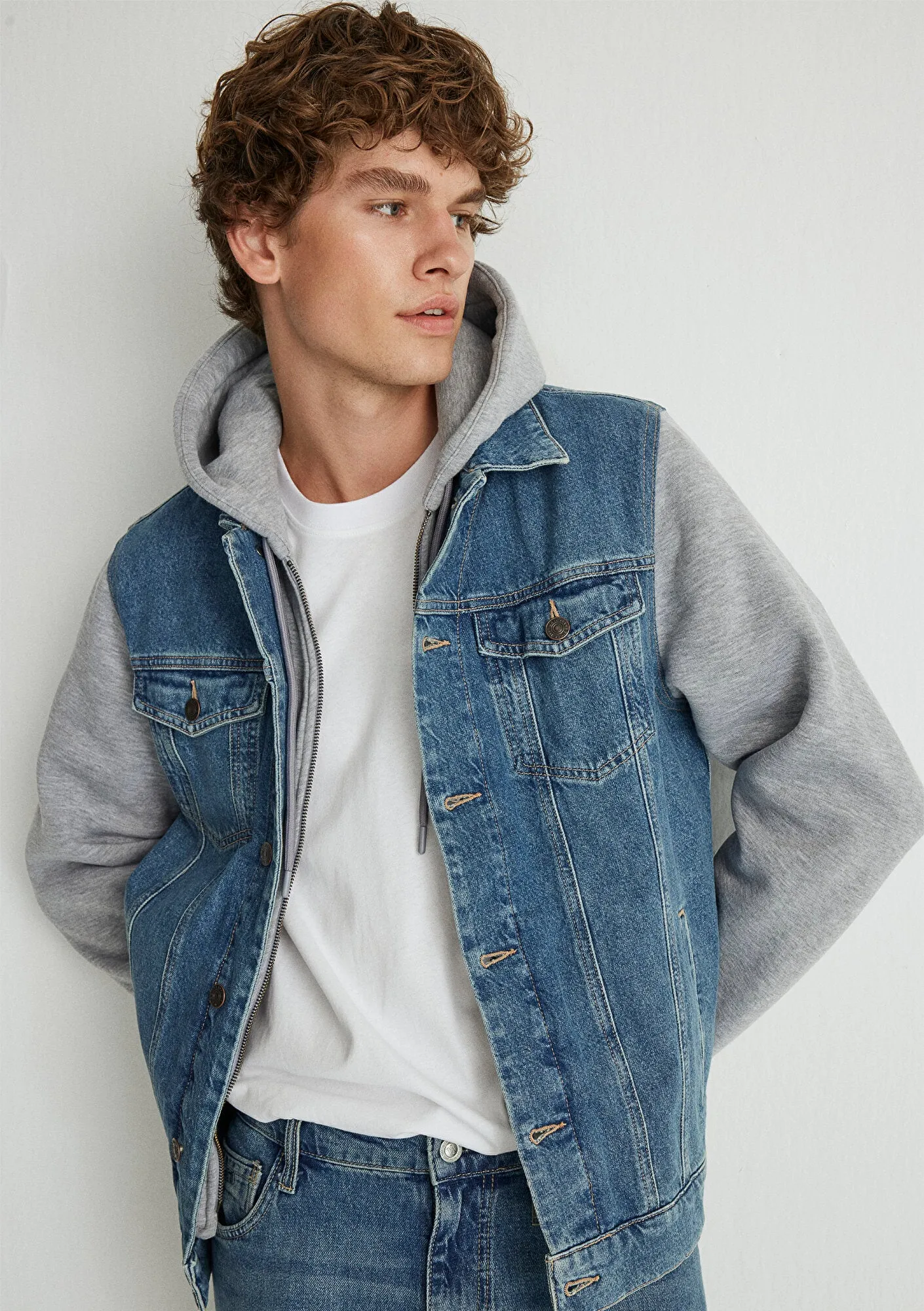 Jerry Mid Shaded Denim Jean Jacket