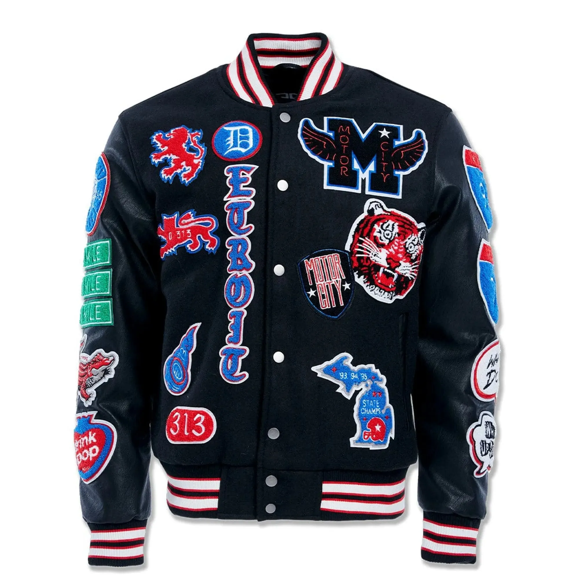 Jordan Craig Boys Motown Varsity Jacket (Piston)