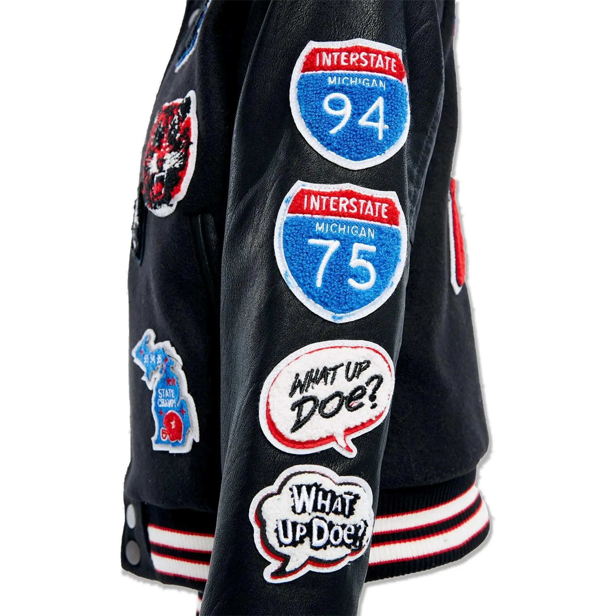 Jordan Craig Boys Motown Varsity Jacket (Piston)