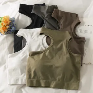 Knitted Halter Tank Top