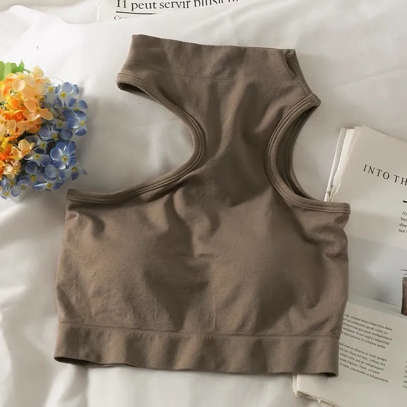 Knitted Halter Tank Top