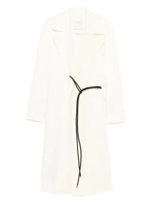 knotted-tie coat Holiday savings fastening Deal of the hour