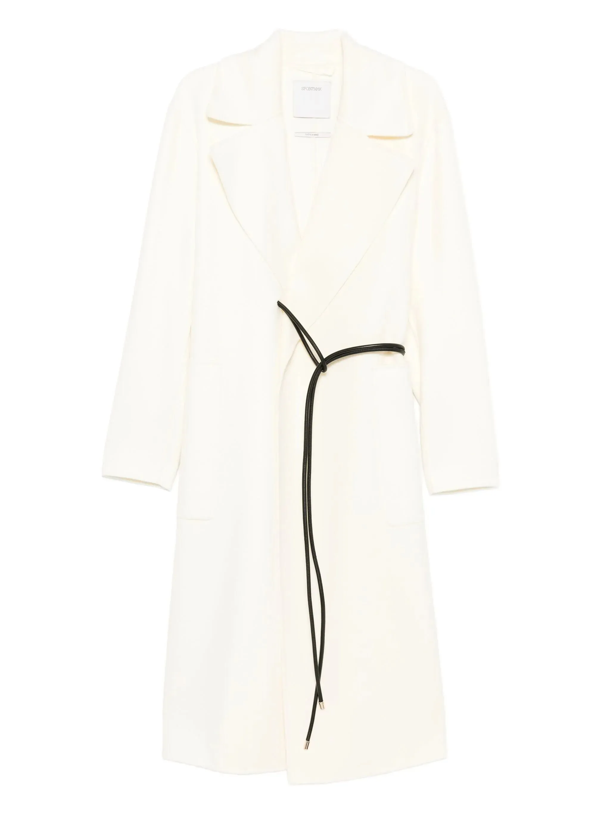 knotted-tie coat Holiday savings fastening Deal of the hour