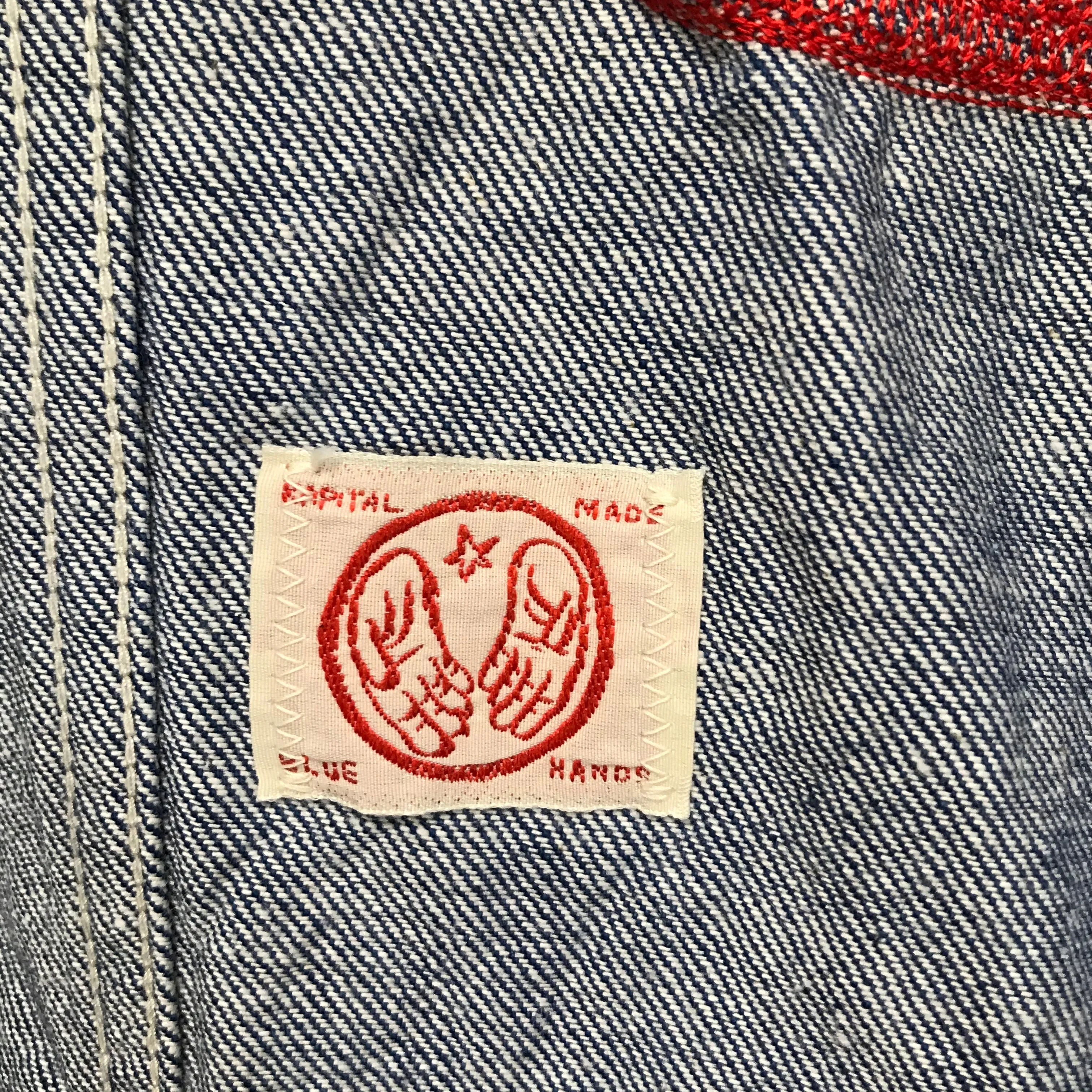 [L] Kapital 20th Anniversary Okayama Denim Work Smock Indigo