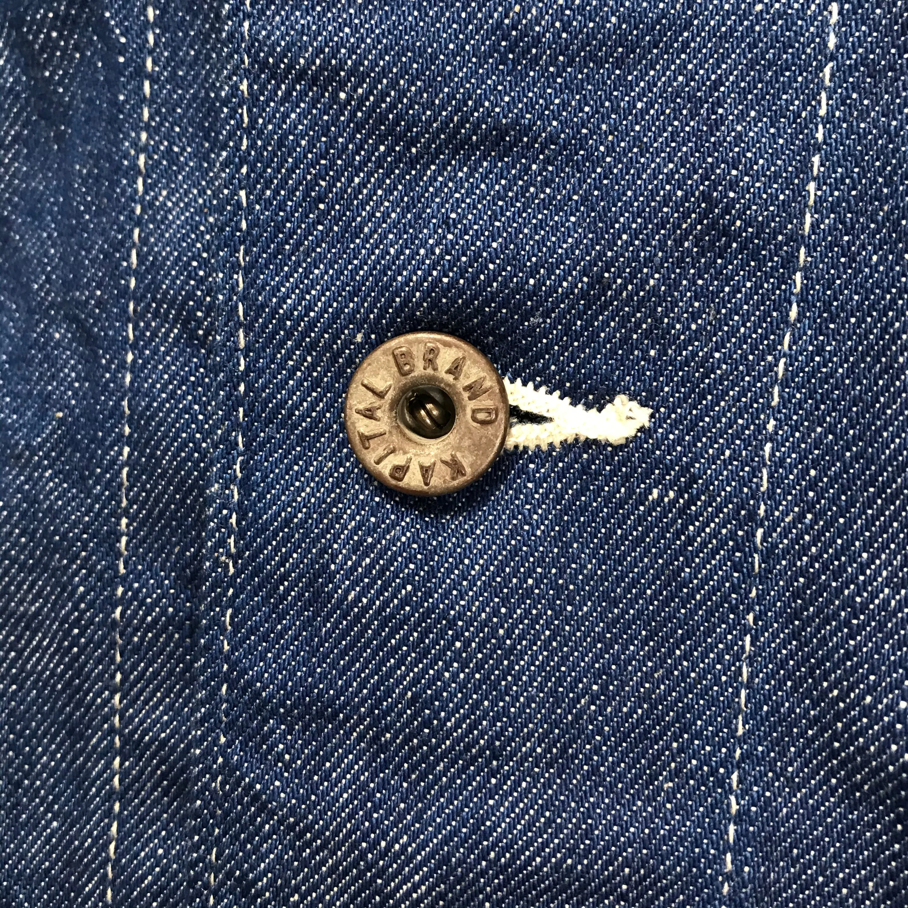 [L] Kapital 20th Anniversary Okayama Denim Work Smock Indigo
