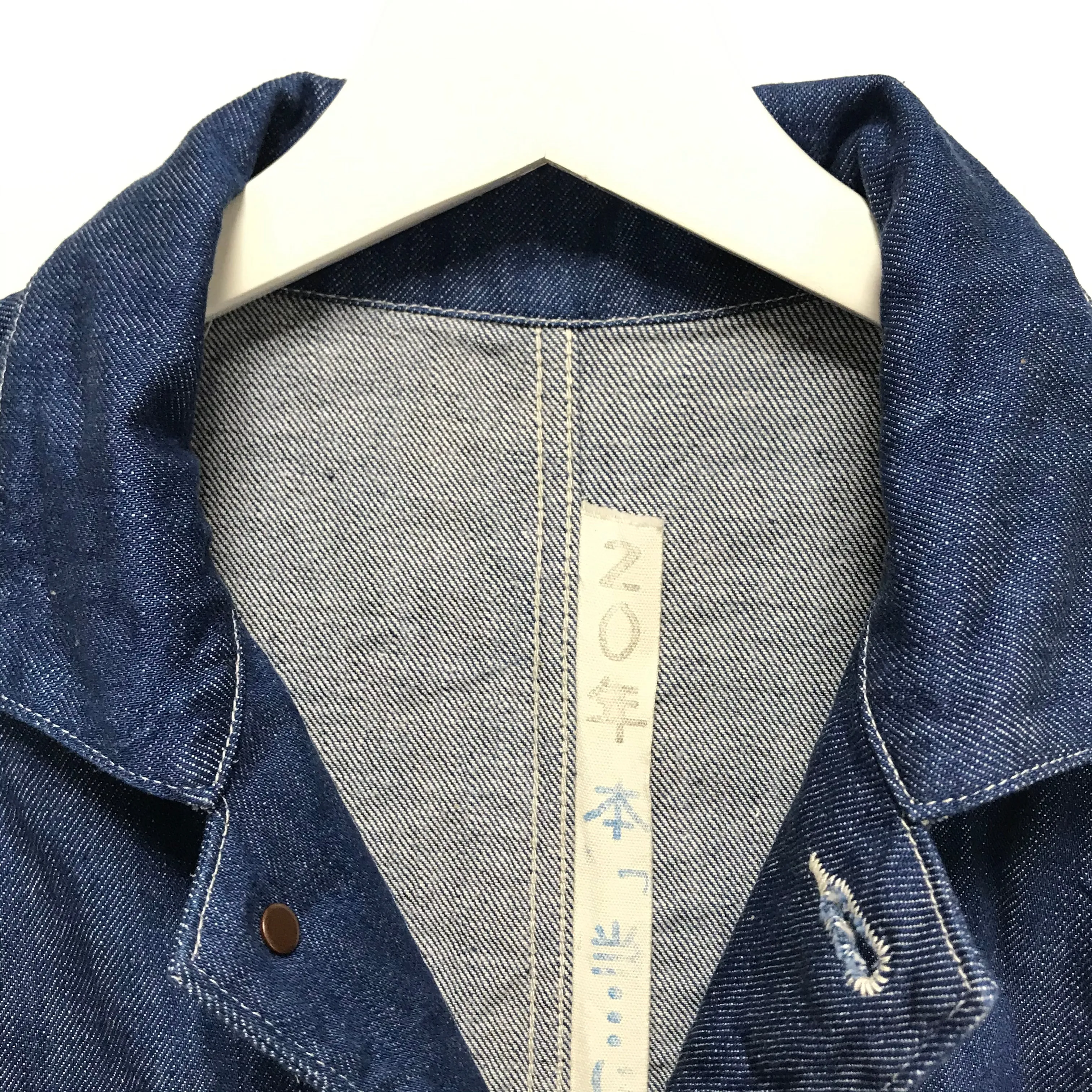[L] Kapital 20th Anniversary Okayama Denim Work Smock Indigo
