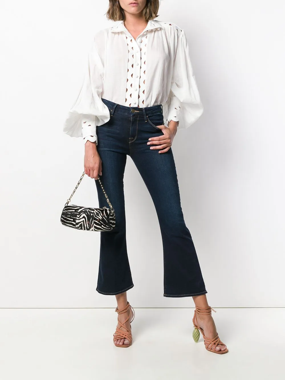 Le Crop Mini Boot Trousers