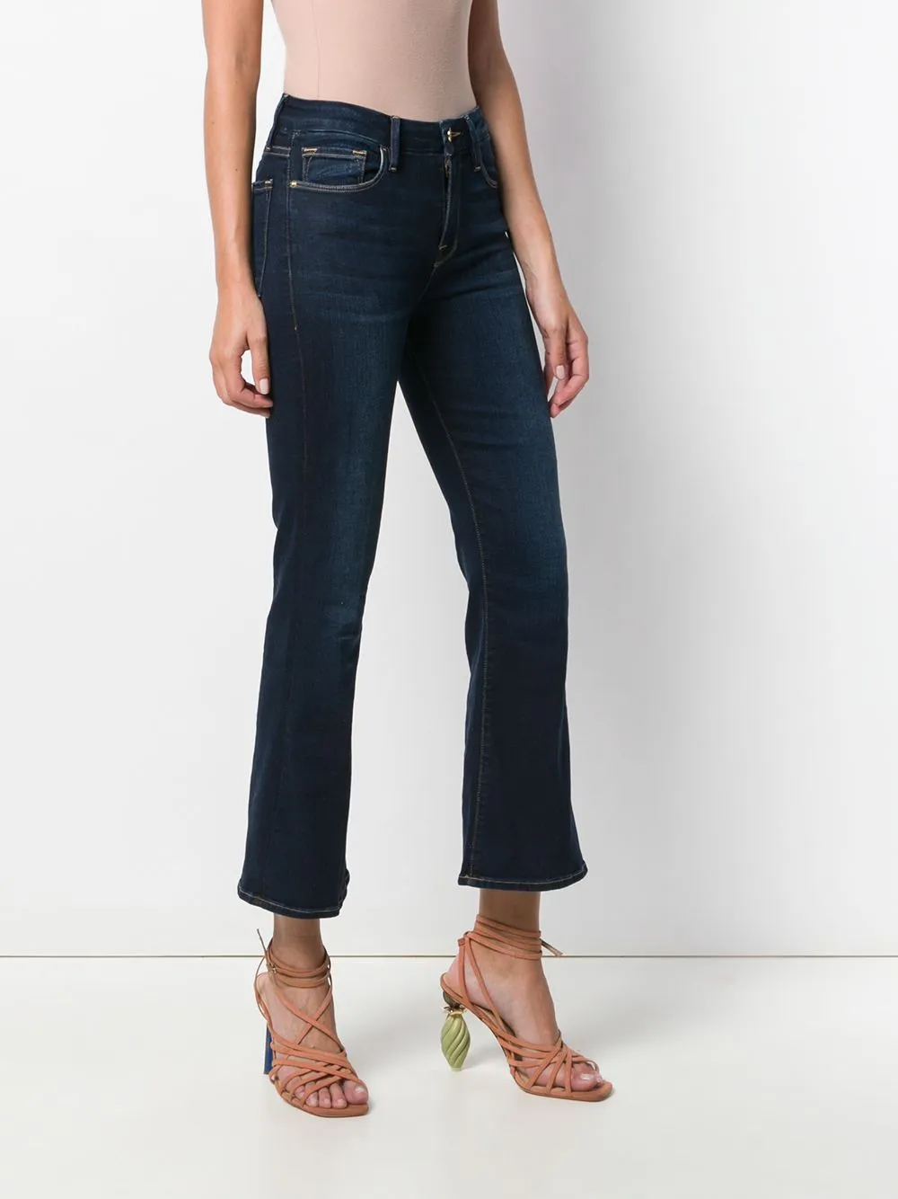Le Crop Mini Boot Trousers