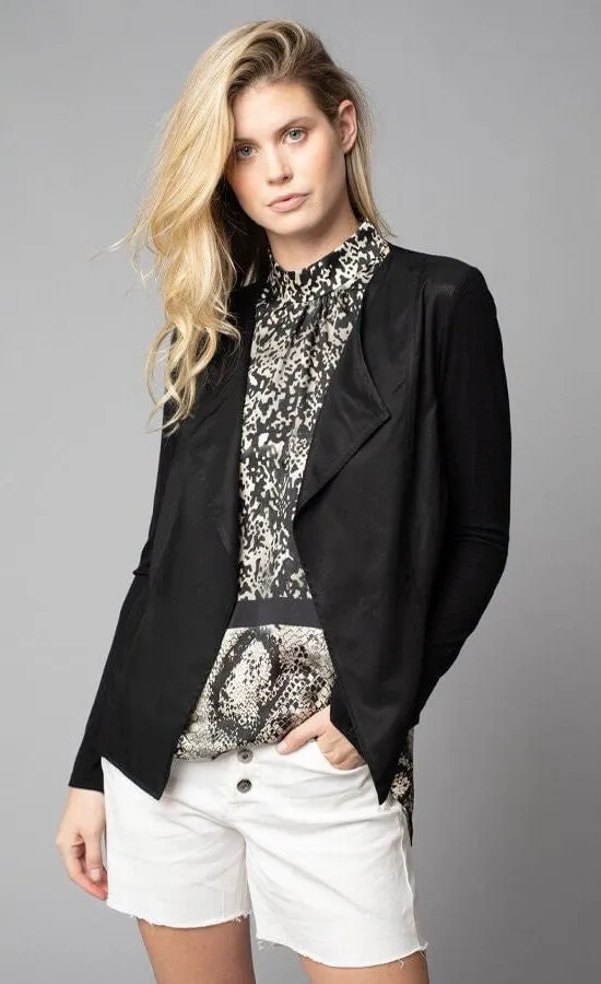 Lola & Sophie Animal Border Print Halter Top