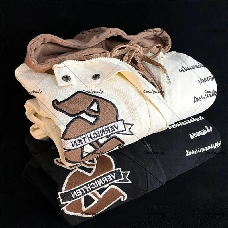 Loose Fit American Baseball Uniform with Letter Embroidery â€?Women's Y2K Fashion Jacket