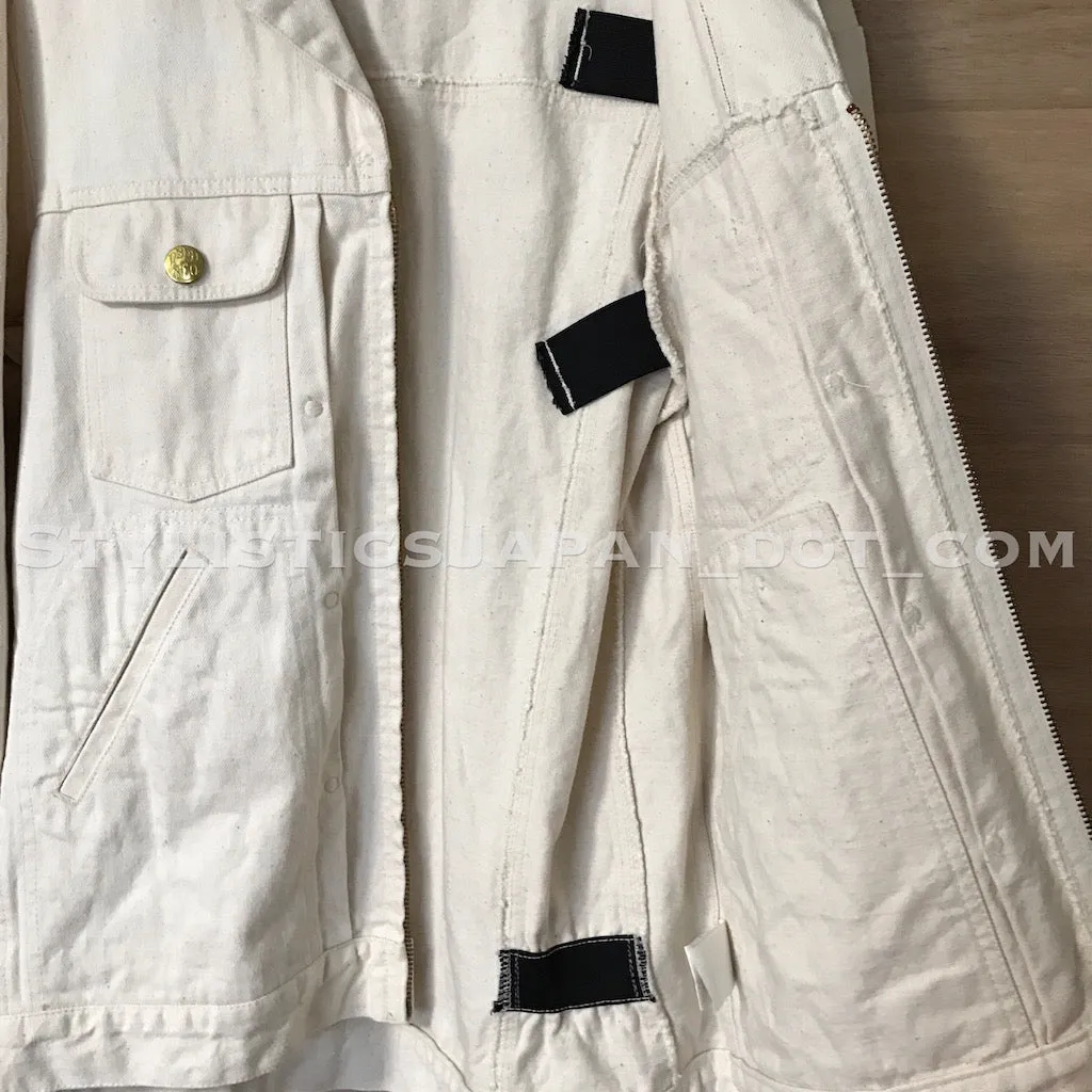 [M] Neighborhood Stockman Denim Jacket White