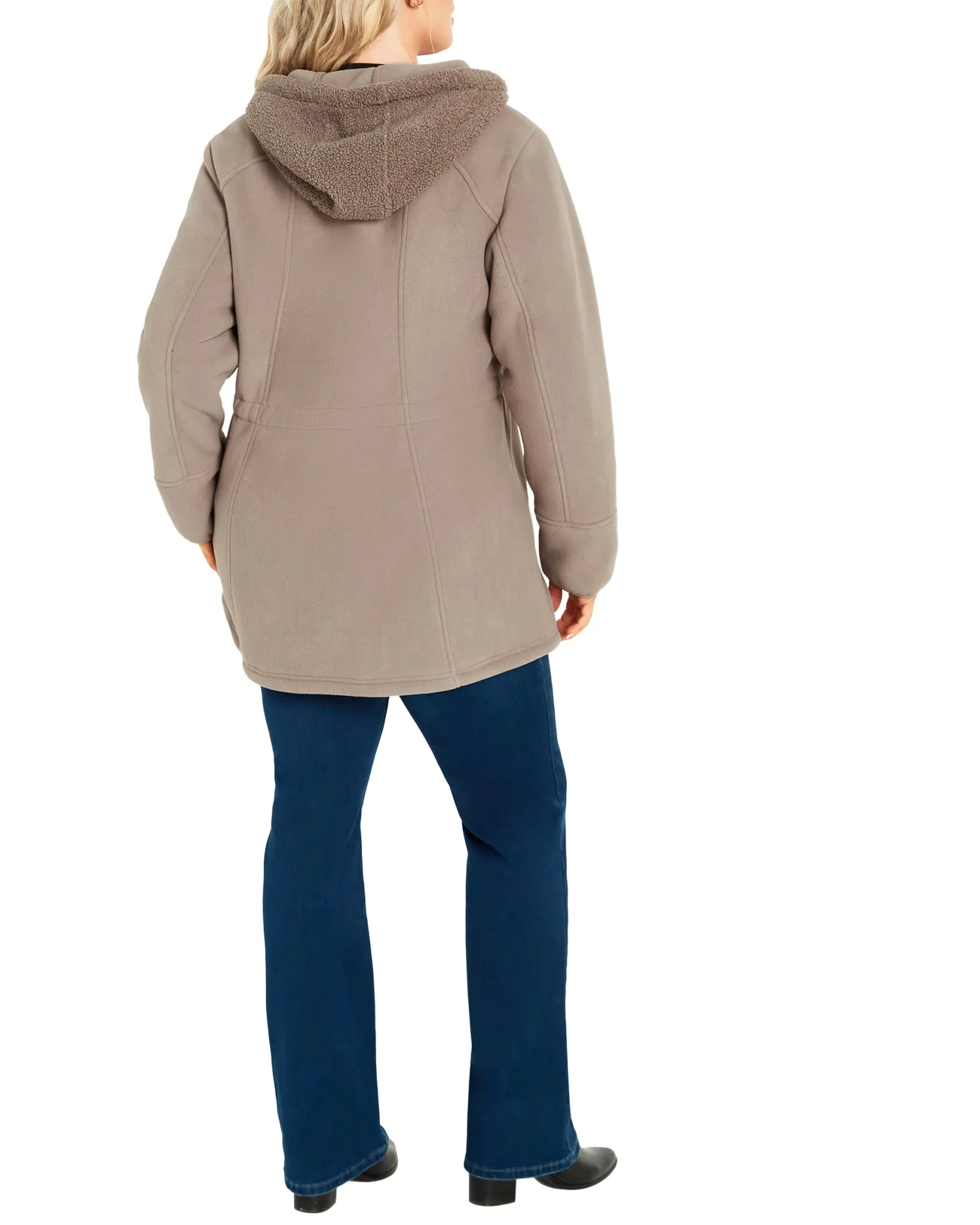Mandy Hooded Coat | Thistle