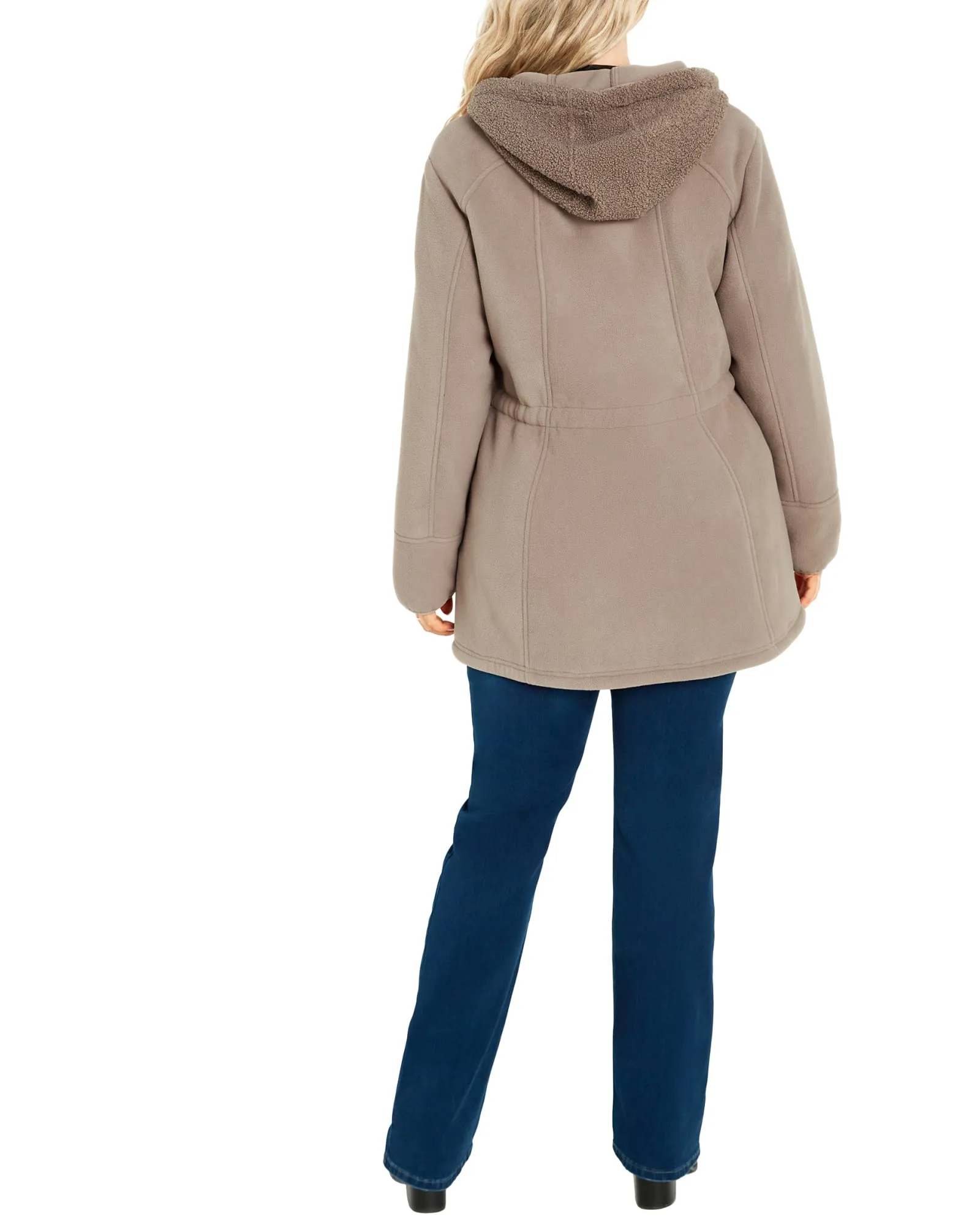 Mandy Hooded Coat | Thistle