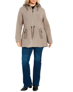 Mandy Hooded Coat | Thistle