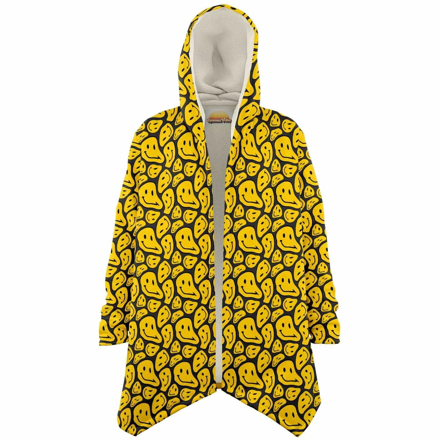 Melting Smiling Face Hooded Cloak