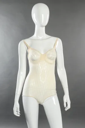 Mesh Monogram Bodysuit