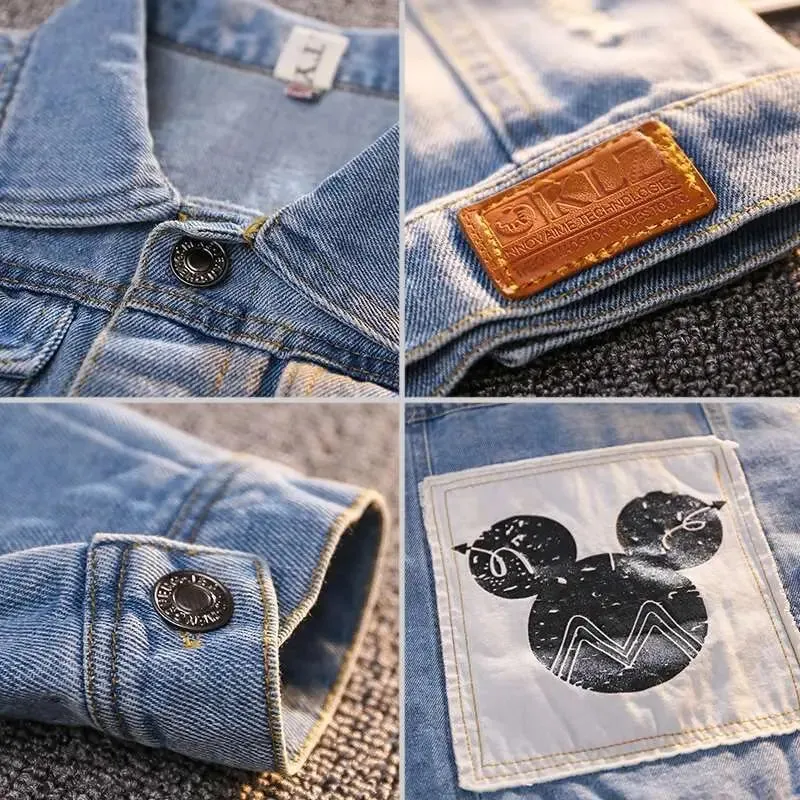 Mickey Denim Jacket for Boys