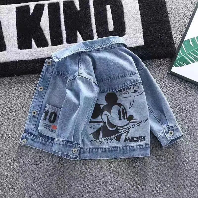 Mickey Denim Jacket for Boys