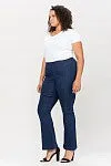 Mid Rise Flared Jegging 30" Plus Size
