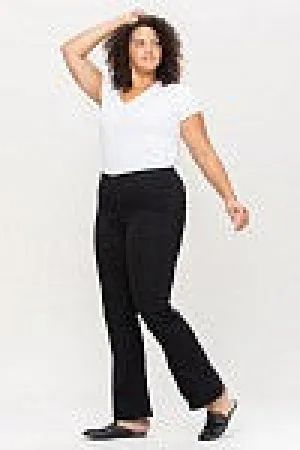 Mid Rise Flared Jegging 30" Plus Size