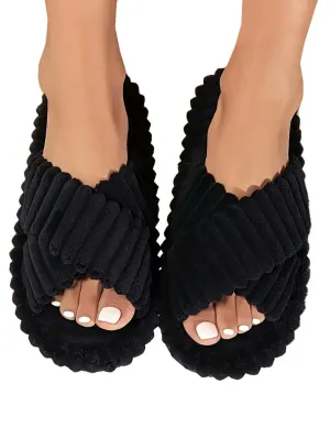 Milan Slippers - Black