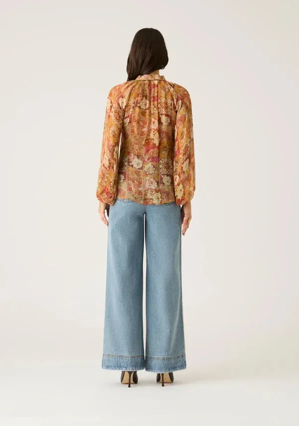 Morgan Print Blouse - A FURTHER 15% OFF AUTOMATICALLY APPLIED AT CHECKOUT