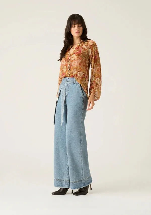 Morgan Print Blouse - A FURTHER 15% OFF AUTOMATICALLY APPLIED AT CHECKOUT