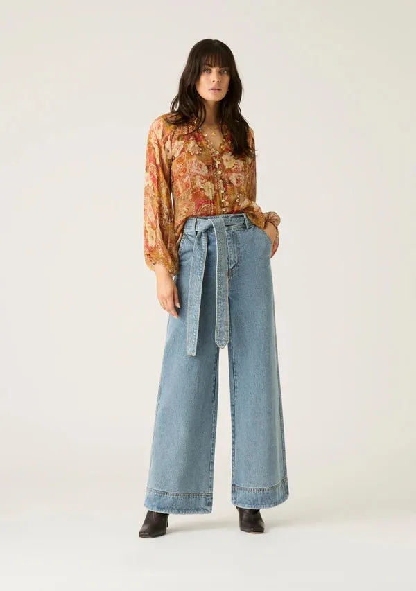 Morgan Print Blouse - A FURTHER 15% OFF AUTOMATICALLY APPLIED AT CHECKOUT