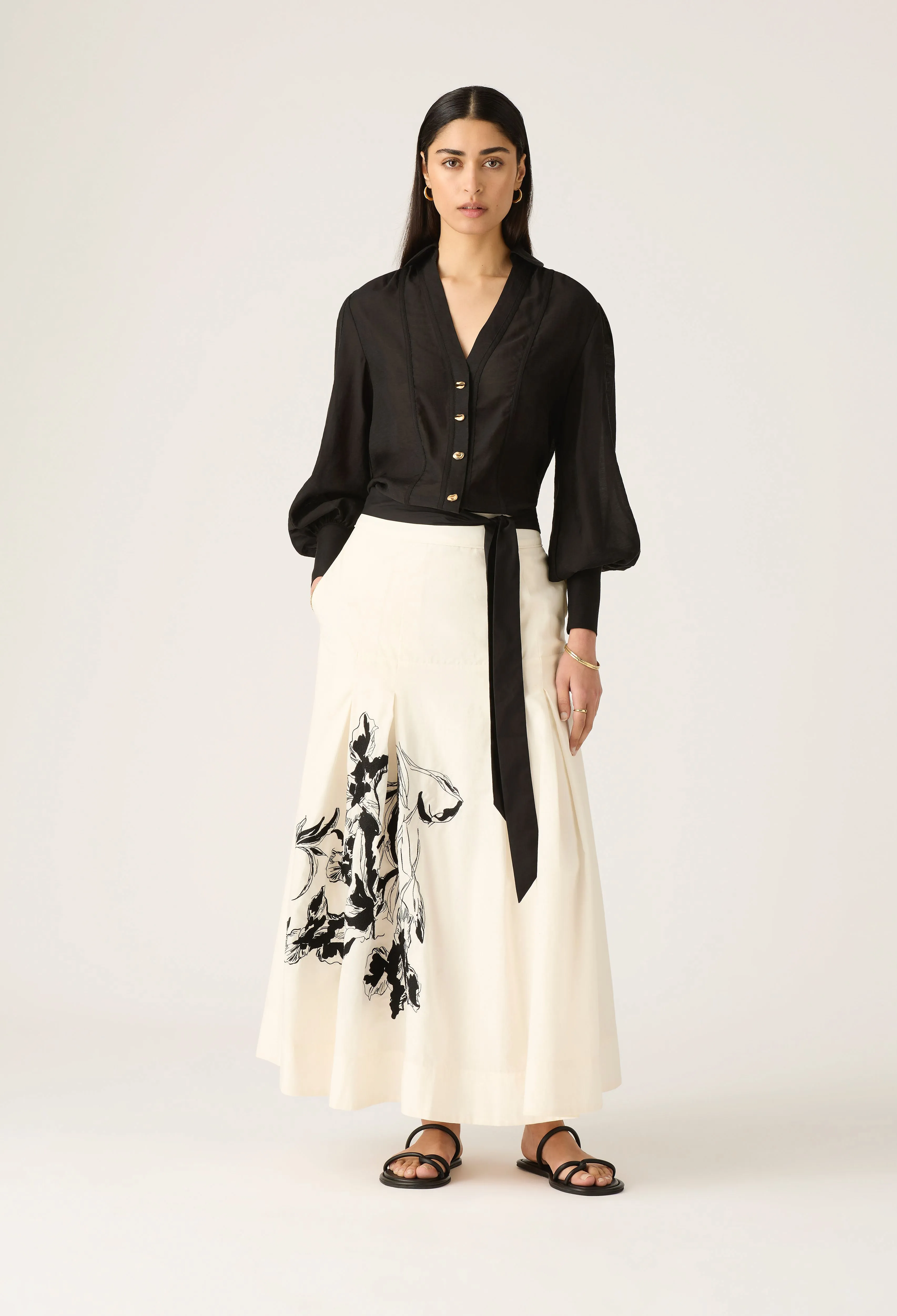 Mos the Label - Astra Blouse - Black