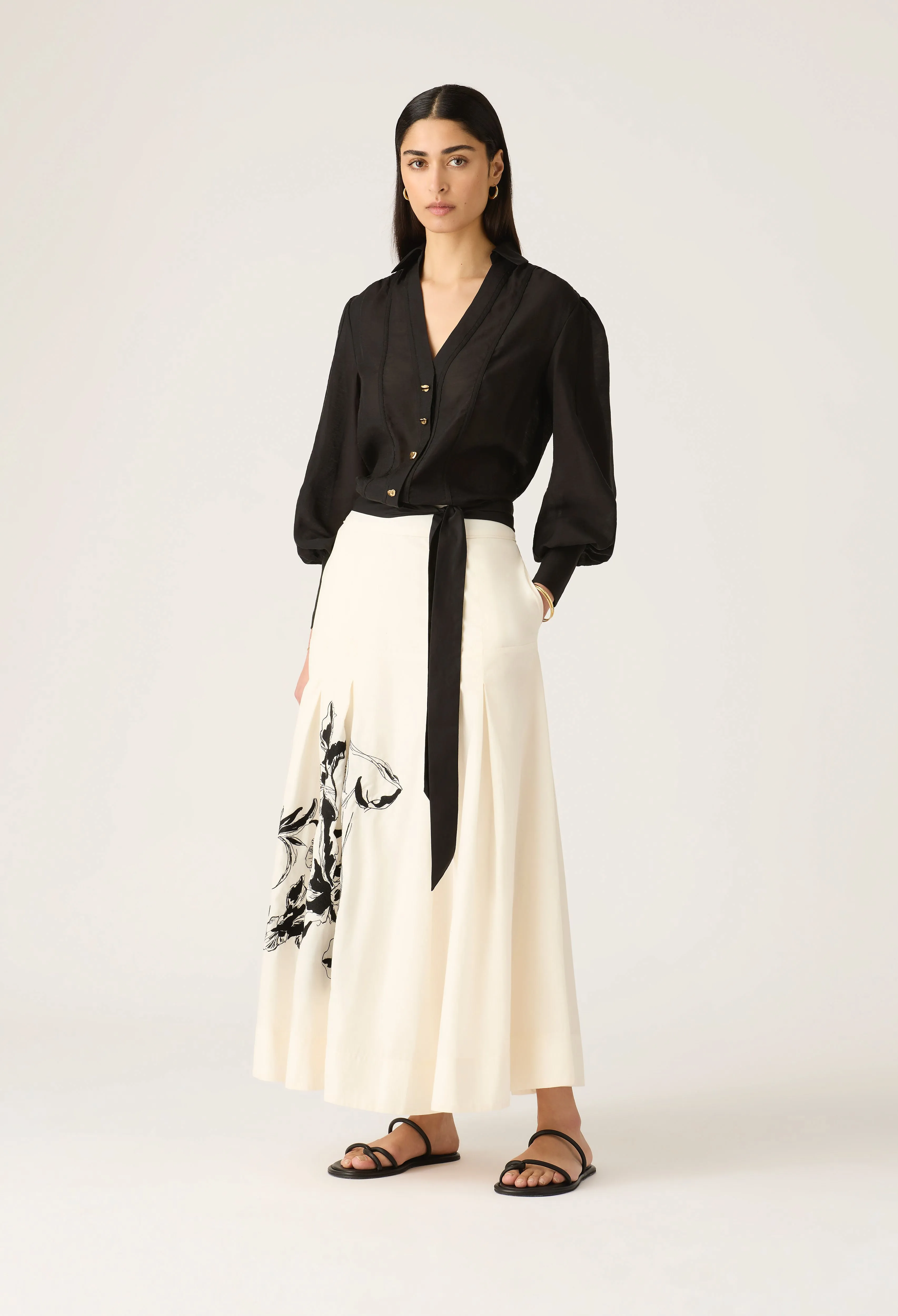 Mos the Label - Astra Blouse - Black