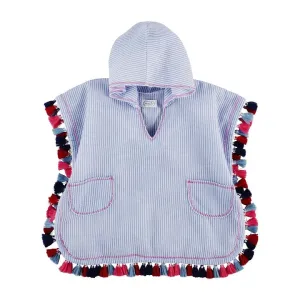 Mud Pie Kids Seersucker Tassel Cover-Up