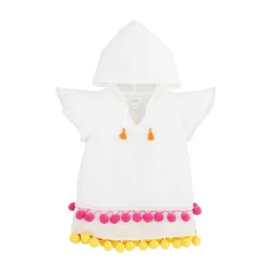 Mud Pie Toddler Pom Pom Cover-up