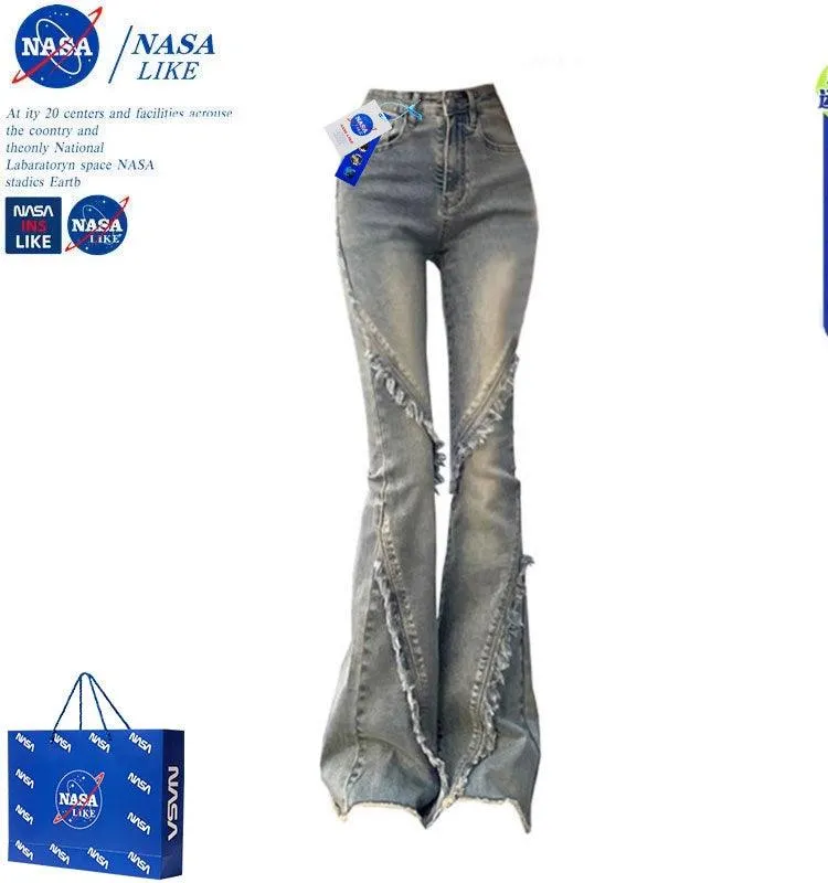 NASA Retro High Waist Jeans