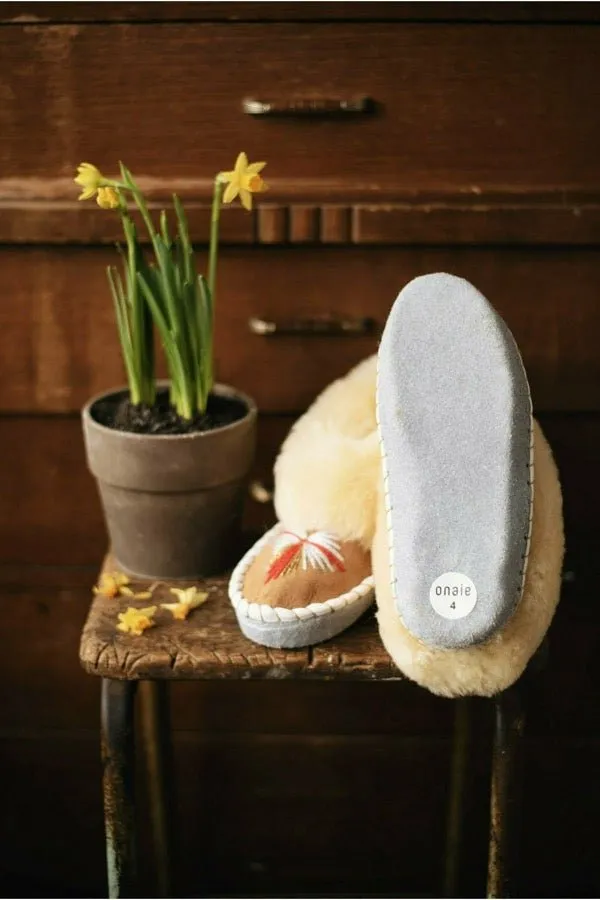 Natural Sheepskin Slippers