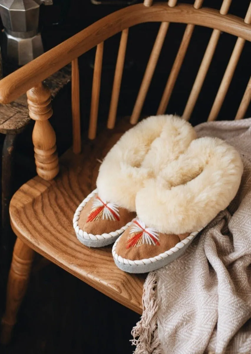 Natural Sheepskin Slippers