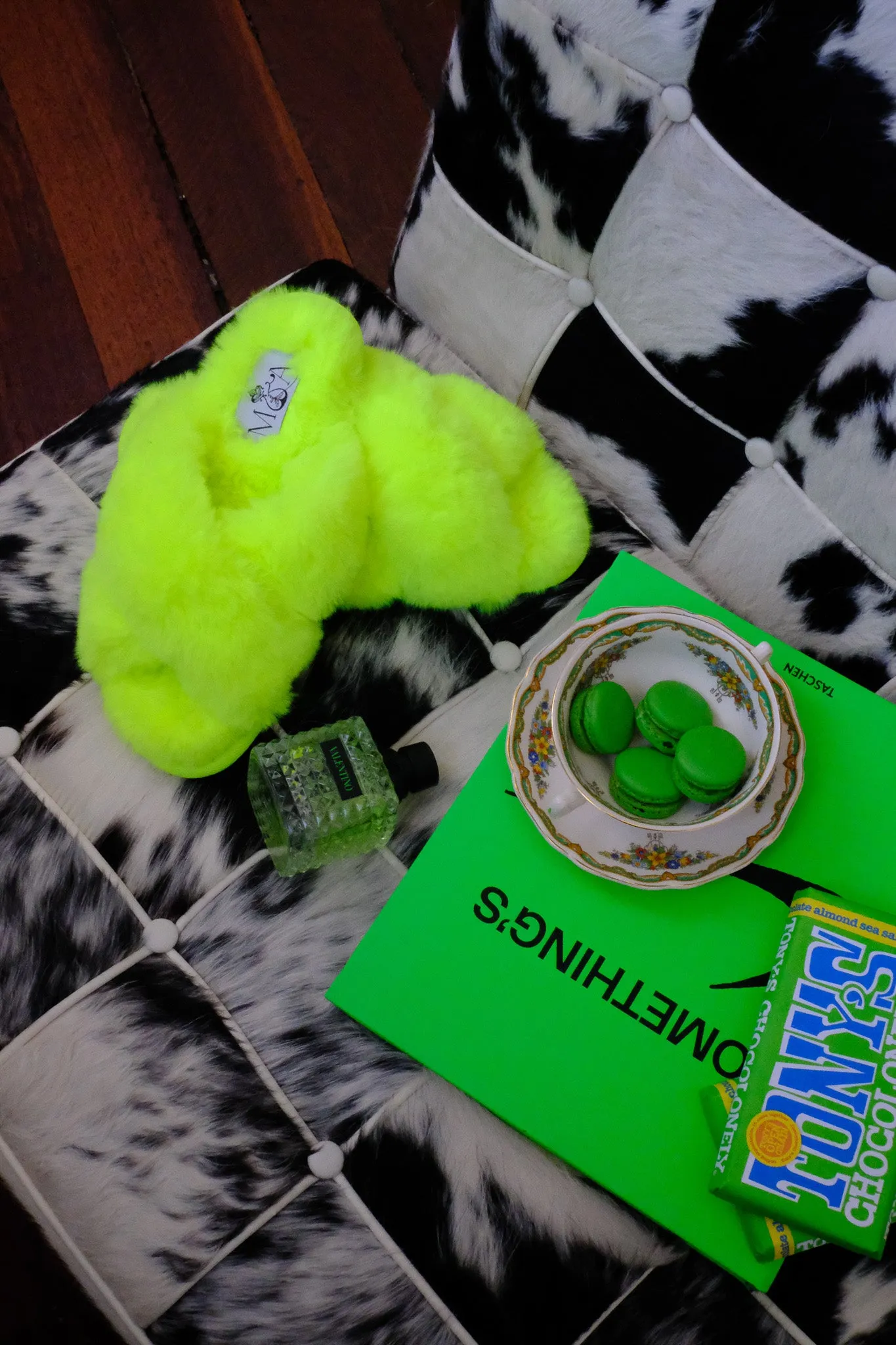 Neon Leopard Robe   Slipper Bundle
