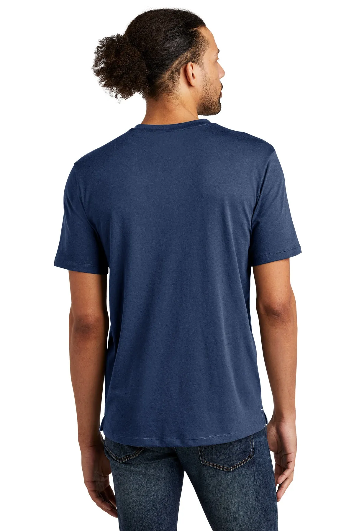 New Era  Heritage Blend Varsity Tee. NEA107 Dark Royal/ Dark Royal Twist