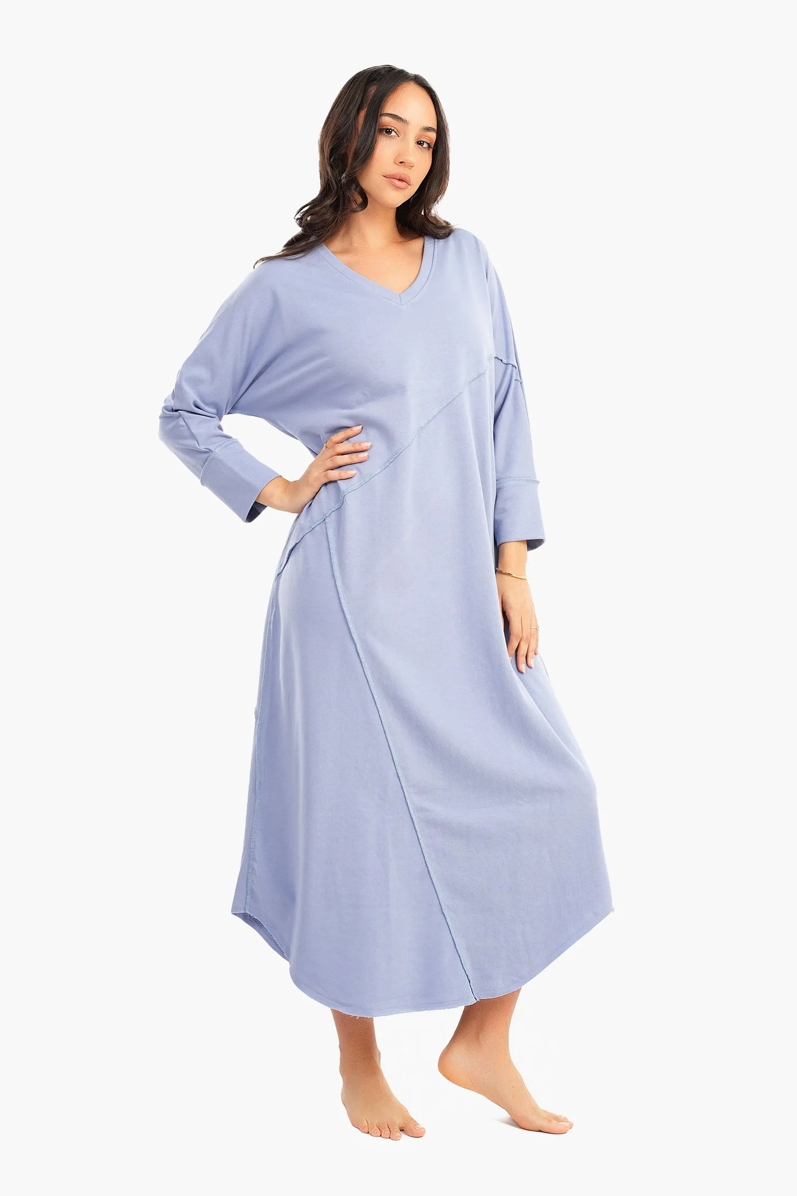 Nightgown with Round Hem