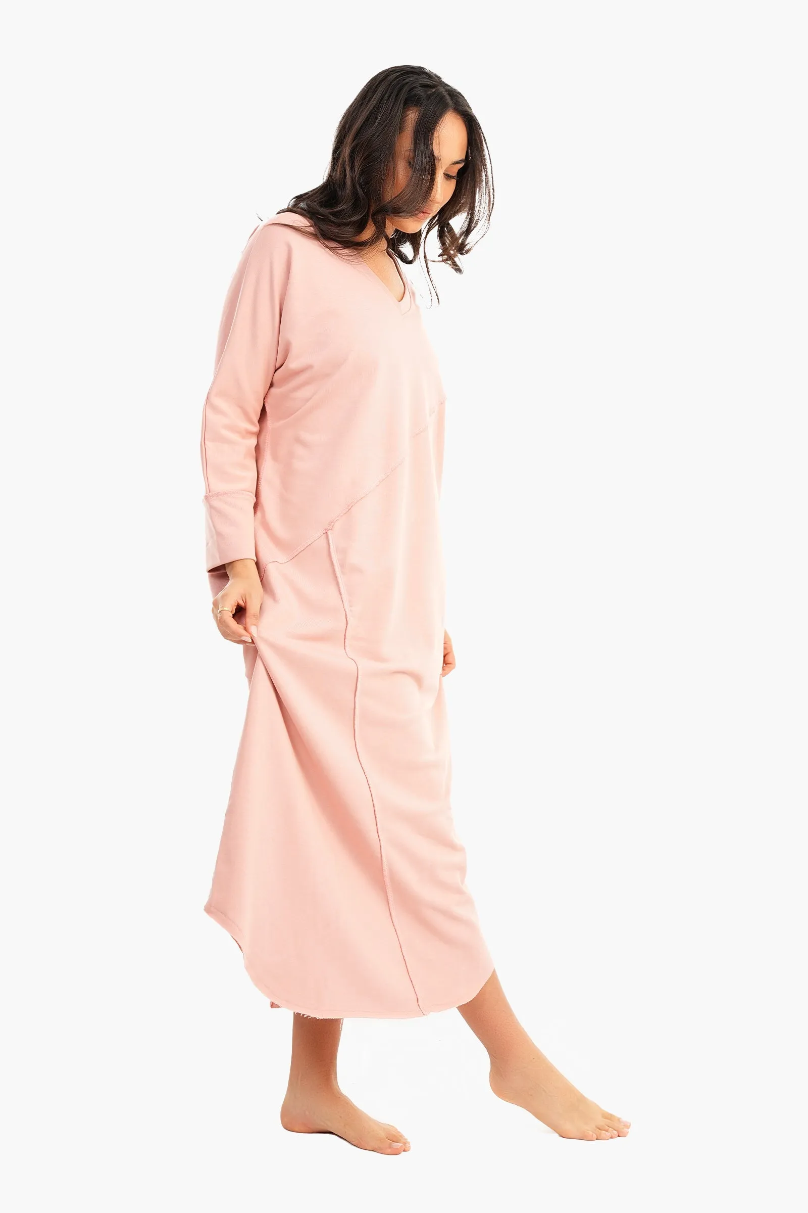 Nightgown with Round Hem