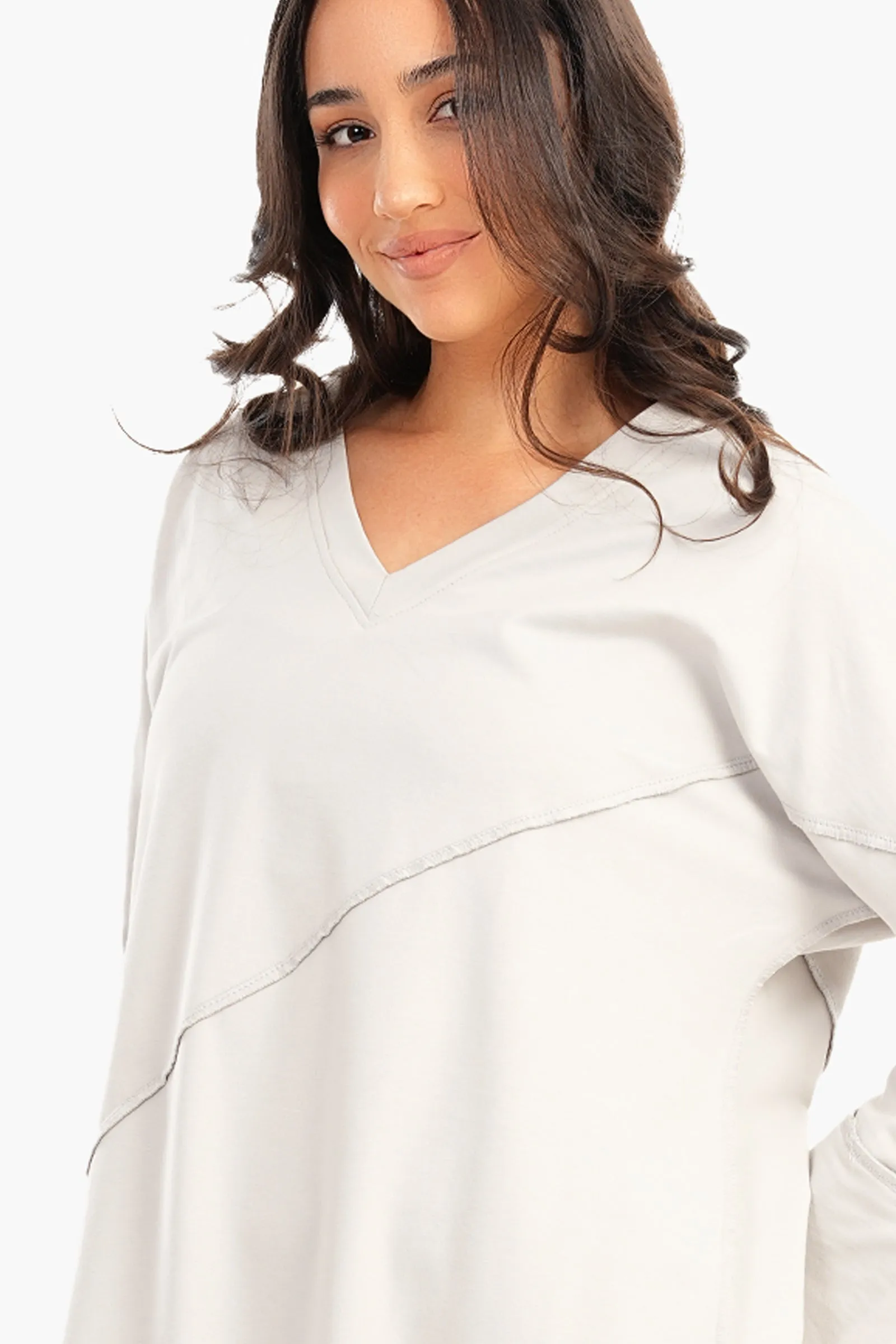Nightgown with Round Hem