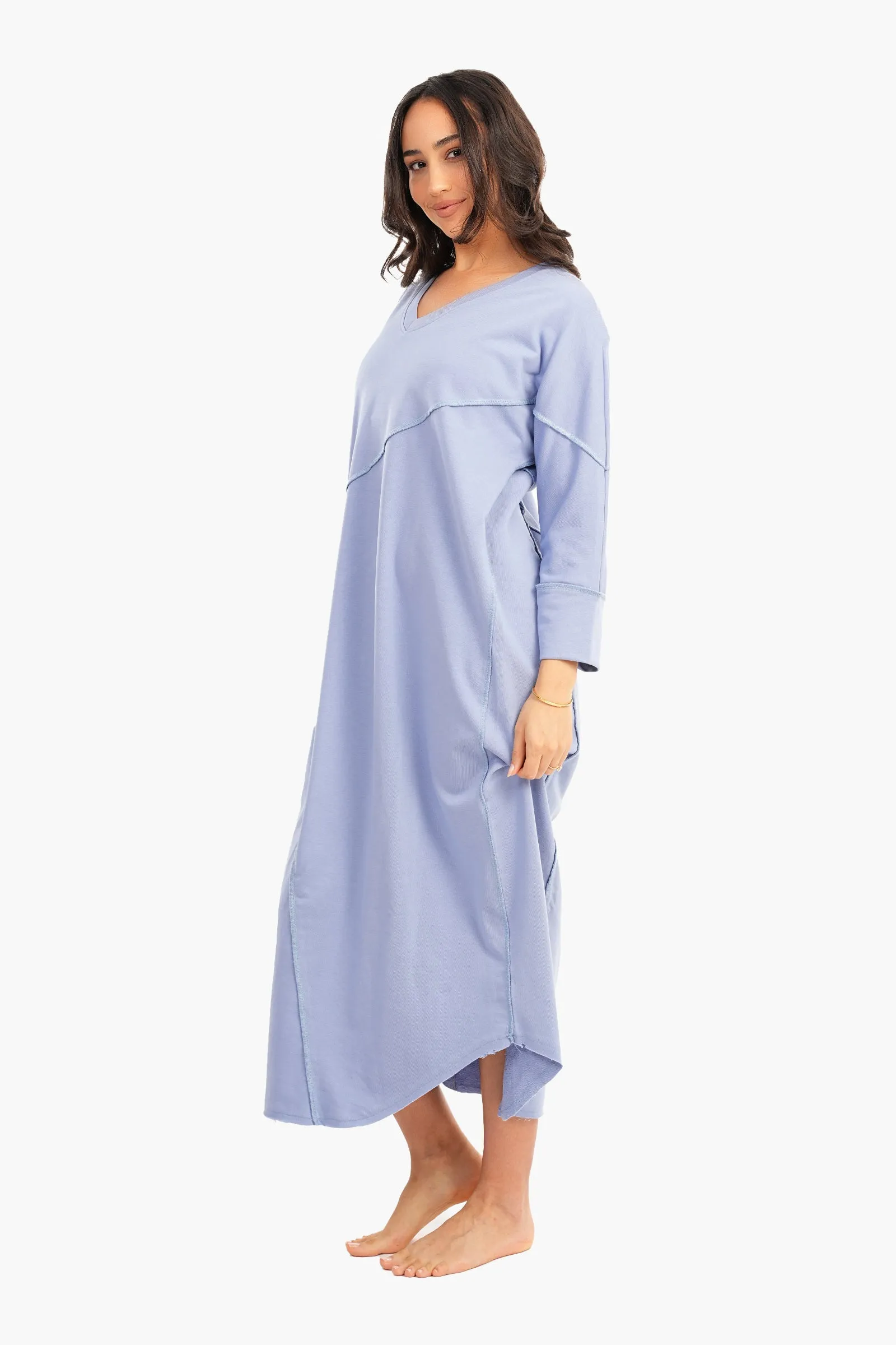 Nightgown with Round Hem