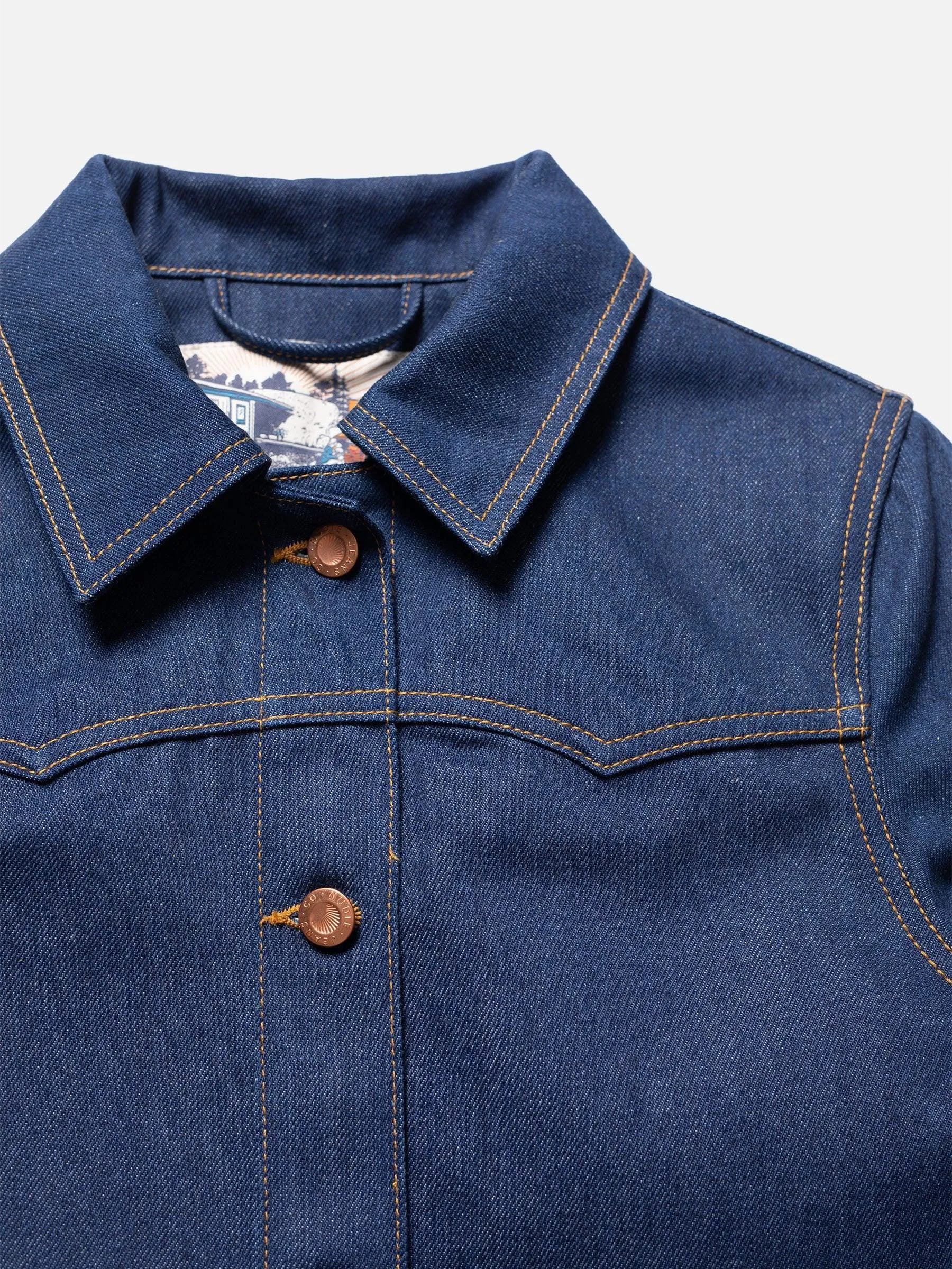 Nudie Jeans Co. - Kelly Western Jacket 70's Blue