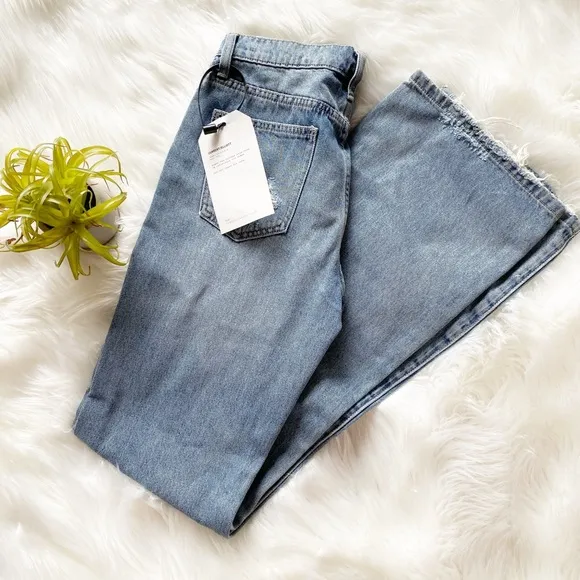 NWT Current/Elliott The Jarvis Flared Jeans