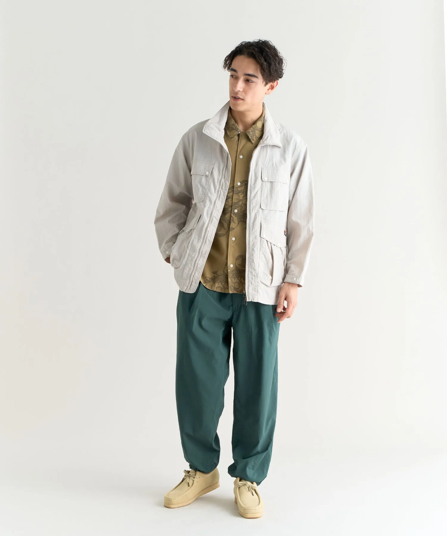 NYLON TUSSER MOUNTAIN BLOUSON(MEN)