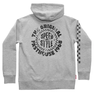 Origin Hooded Zip-Up - Heather Gray