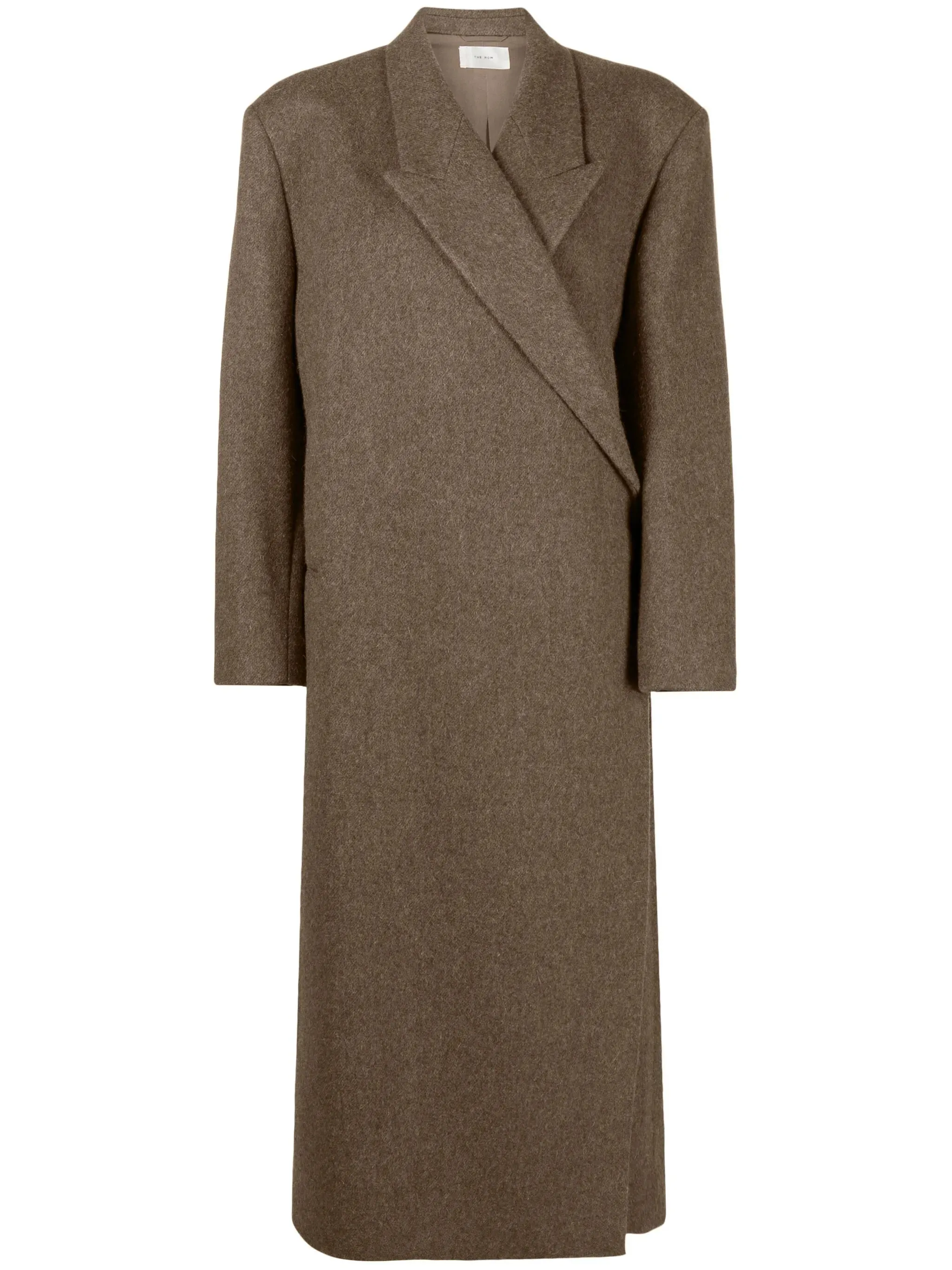 peak-lapels Buy-one-get-one-free wool High-value coat