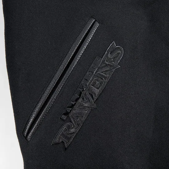 Pro Standard -  Baltimore Ravens Triple Black Varsity Jackets