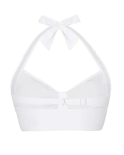 Push Up Bathing Suit Top Halter Bikini Tops